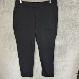 S REI Co-Op Pants Womens 14‎ Black Stretch Hiking Outdoor